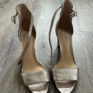 Vince Camuto Corlina Gold heels